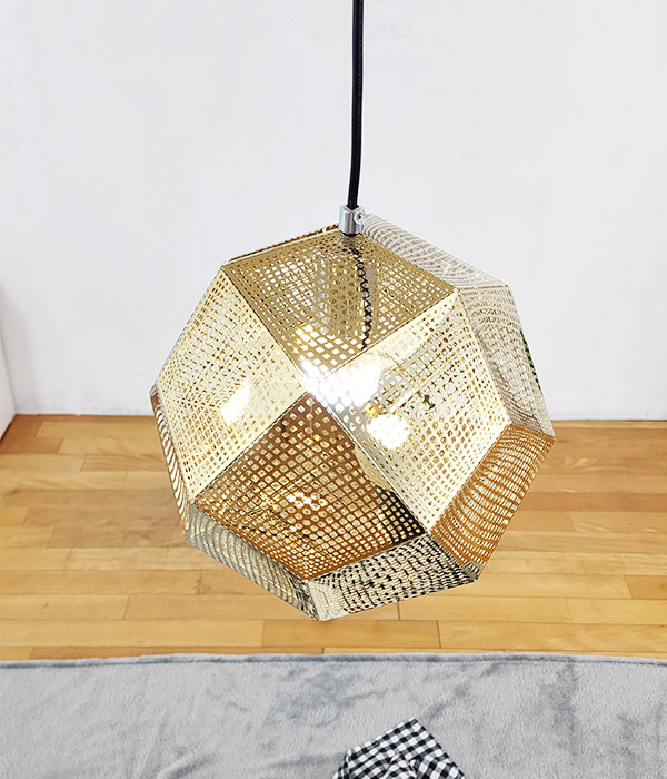 알리에 1등 펜던트 조명, LED식탁등 대, 중, 소 (골드, 크롬)