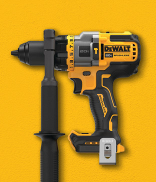 WW 디월트 20V MAX FLEXVOLT Advantage 햄머 드릴 드라이버 DCD999NT (베어툴)